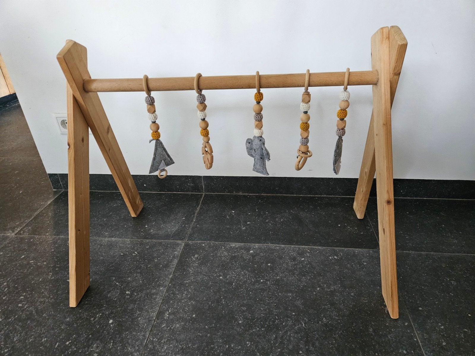 houten babygym, Ophalen, Zo goed als nieuw, Babygym
