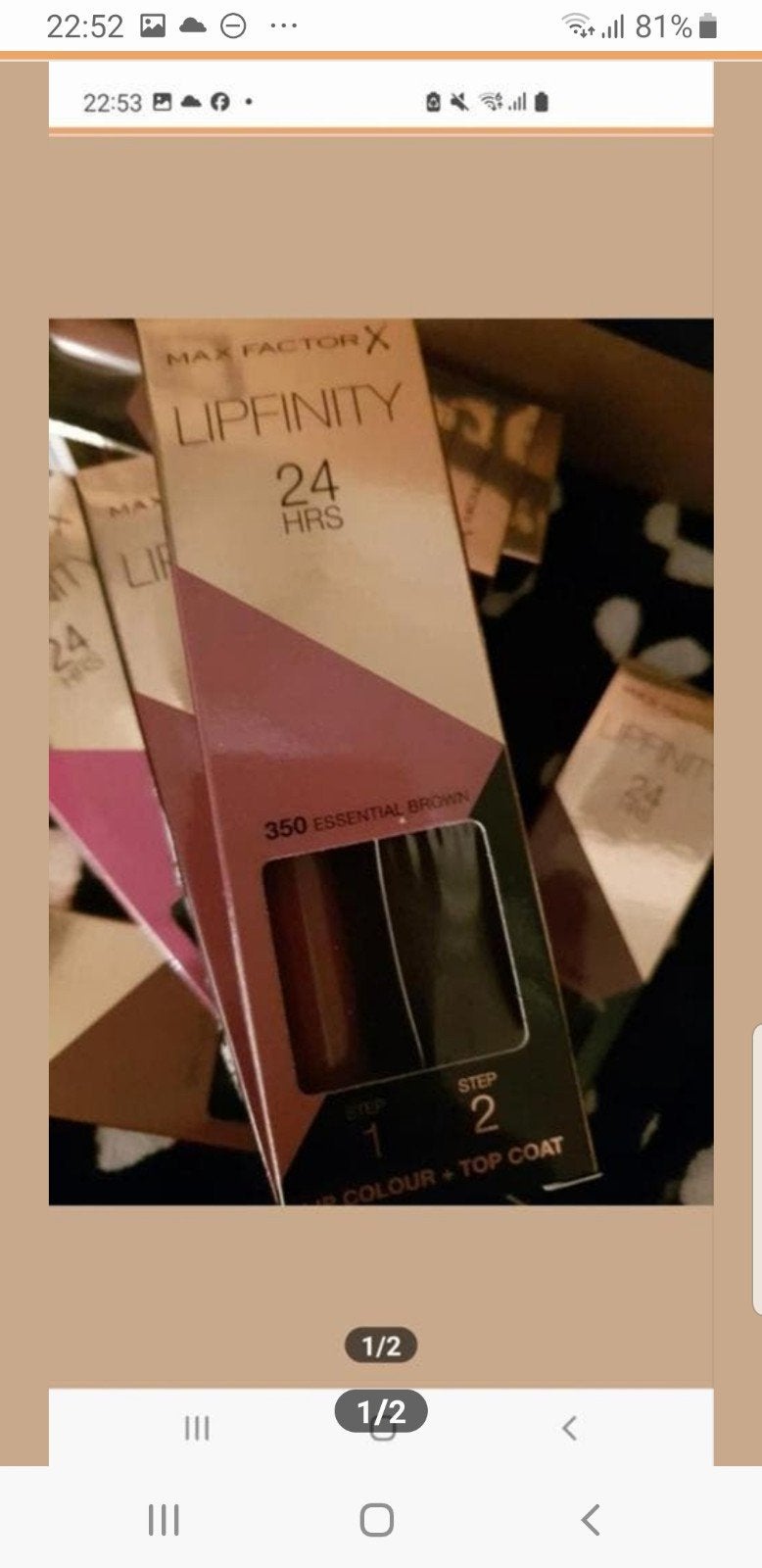 10 stuks maxfactor lipfinity zonder topcoat nr 350, Sieraden, Tassen en Uiterlijk, Uiterlijk | Cosmetica en Make-up, Verzenden