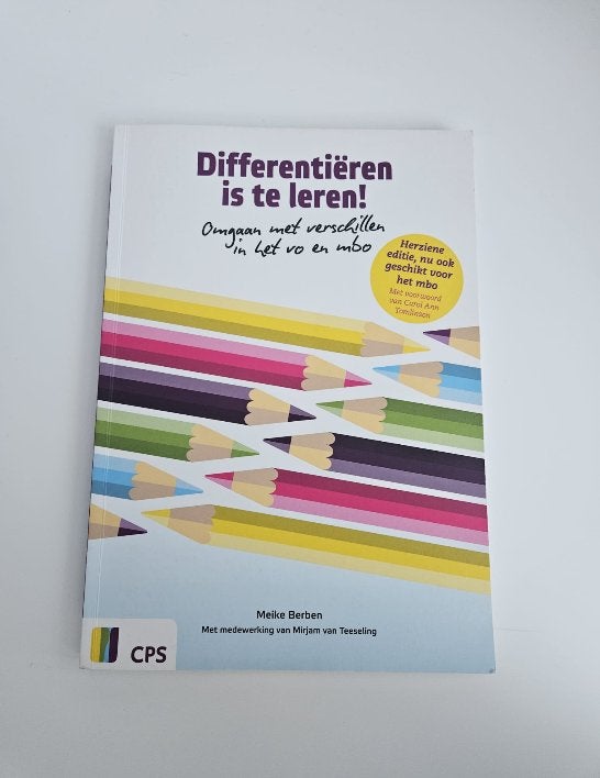 Differentiëren is te leren, Boeken, Ophalen, CPS, HBO, Zo goed als nieuw