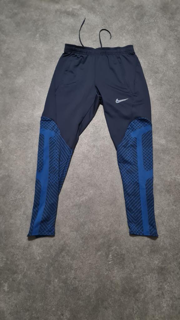 Nike Dri-FIT Strike voetbalbroek, Blauw, Ophalen of Verzenden, Zo goed als nieuw, Voetbal