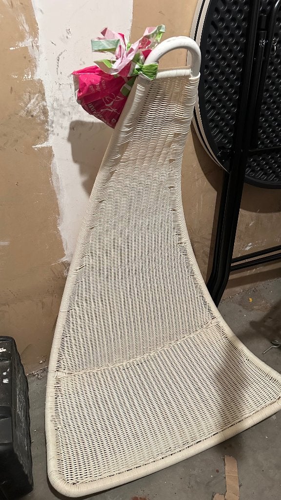IKEA Svinga hangstoel met touw, Ophalen, Zo goed als nieuw, Eenpersoons, Buiten