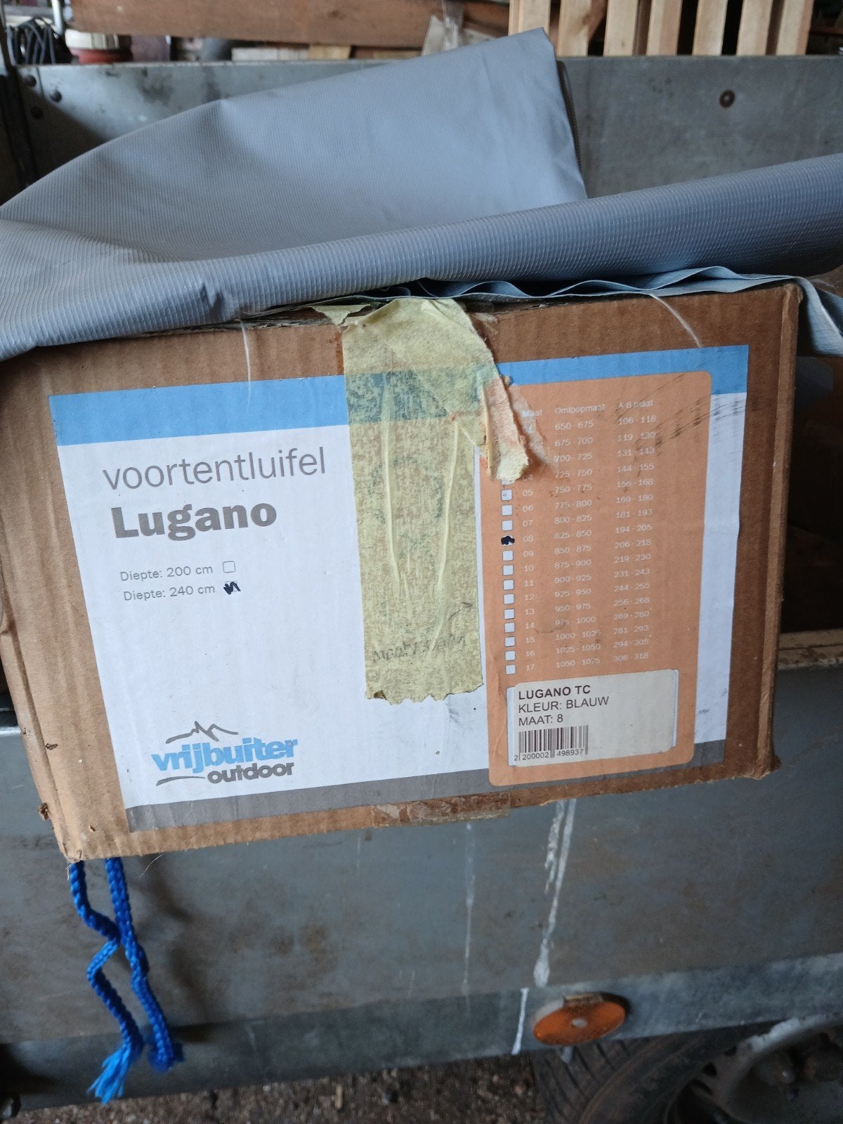 Nieuwe Caravan luifel omloop 825-850, Caravans en Kamperen, Ophalen
