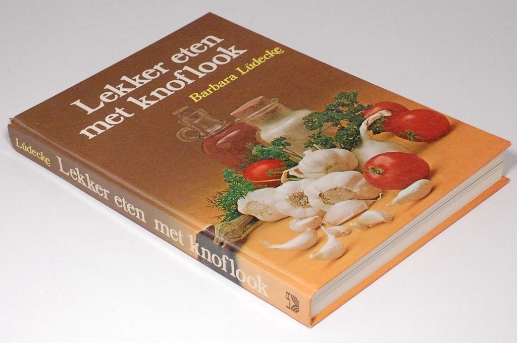Lekker eten met knoflook - Vintage Kookboek jaren 80, Barbara Lüdecke, Zo goed als nieuw, Gezond koken, Overige gebieden