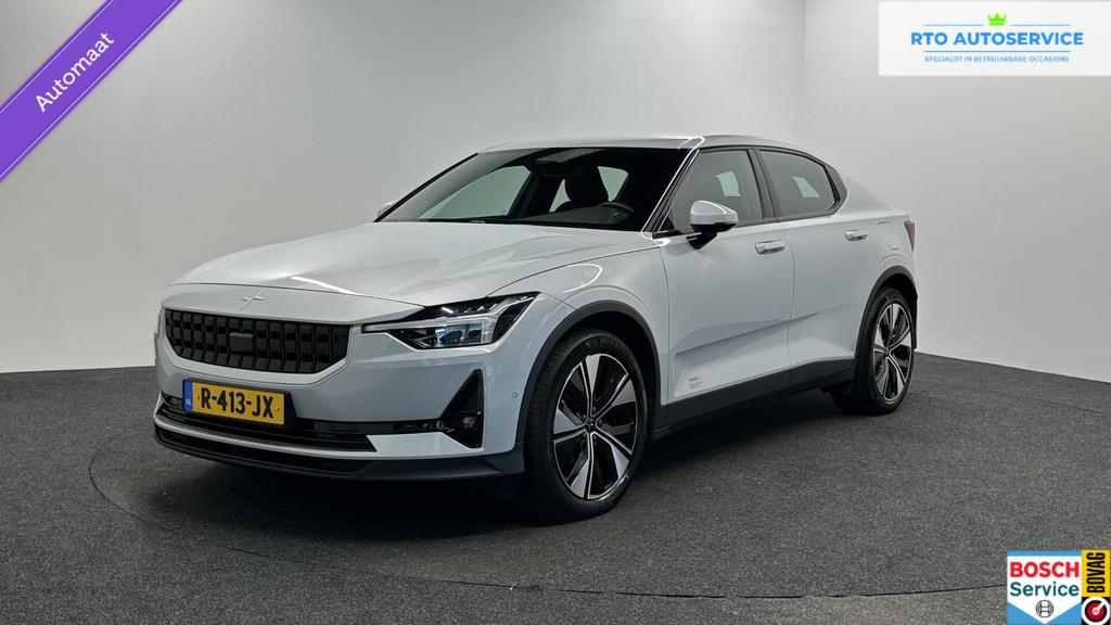Polestar 2 Long Range Single Motor|SOH 92 %| 78 kWh 360 CAME, Polestar 2, Stof, Gebruikt, Zwart