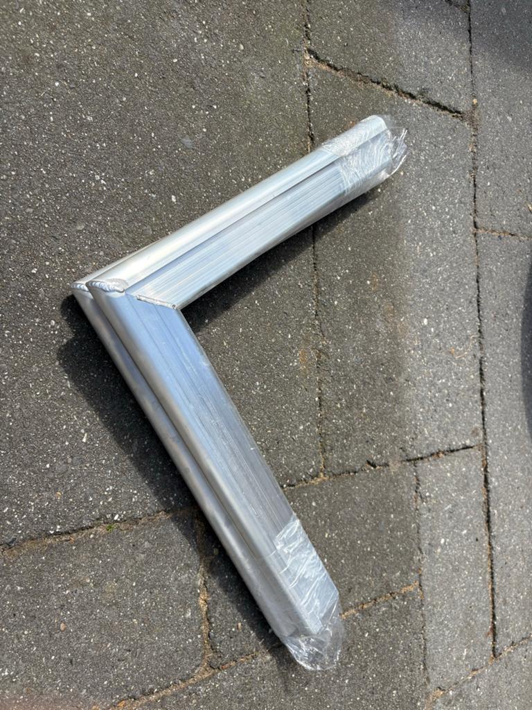 2 Hoekpunten Kraaltrim 40x40cm 27x58 Rooftopshop, Doe-het-zelf en Verbouw, Dakpannen en Dakbedekking, Ophalen of Verzenden, Nieuw