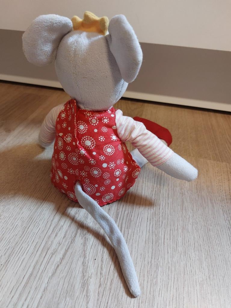IKEA muis knuffel met jurkje 27 cm fabler mus, Ophalen of Verzenden