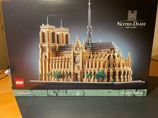 Nottre Dame Lego, Compleet, Lego, Overige typen, Architecture