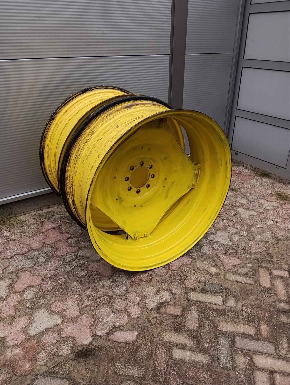 Set John Deere velgen 15x38, Ophalen