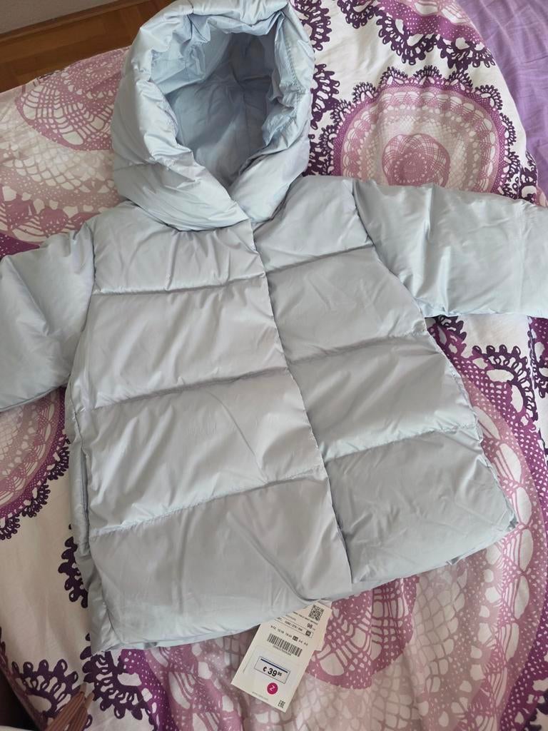 Nieuwe Zara dons babyjas, nooit gedragen, Kinderen en Baby's, Ophalen of Verzenden, Nieuw, Zara, Jongetje of Meisje