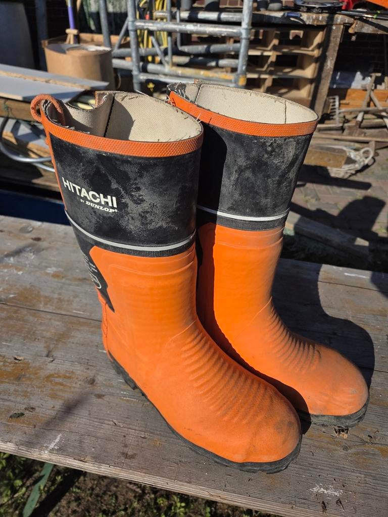 Hitachi by Dunlop veiligheidslaarzen maat 44, Ophalen