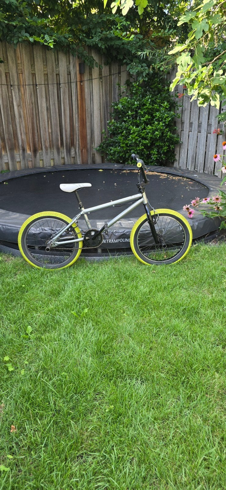 Decathlon Wire BMX fiets 20 inch, Fietsen en Brommers, Fietsen | Crossfietsen en BMX, Ophalen, Gebruikt, Staal, Velgrem