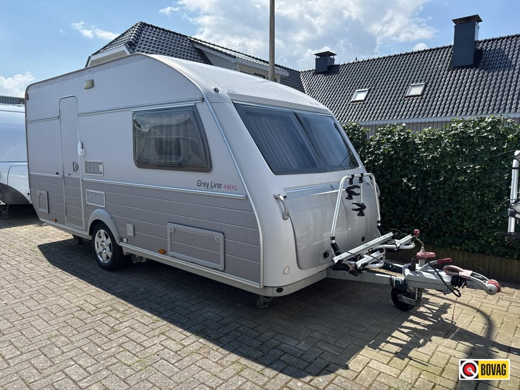 Kip Grey Line Special 44 EKL Mover/Luifel/Fietsdrager, Caravans en Kamperen, Dwarsbed, Rondzit, Kip, Bedrijf