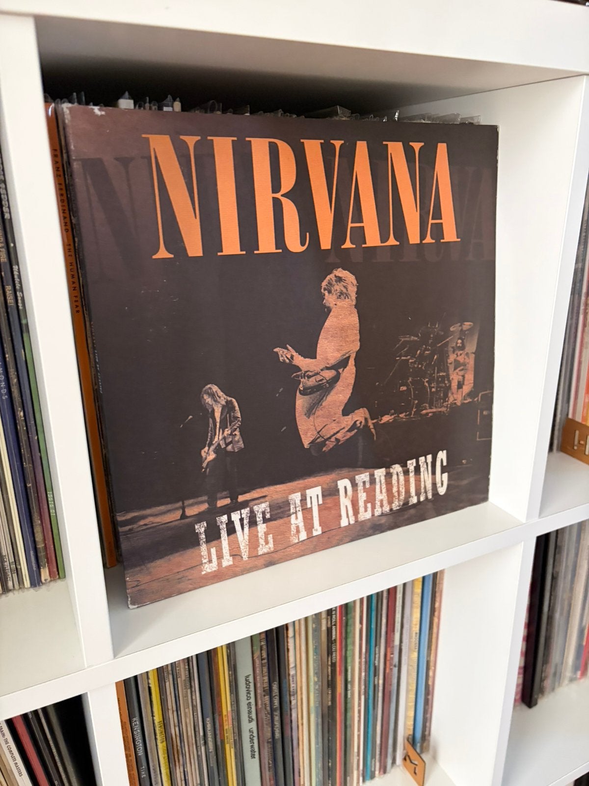 Nirvana Live At Reading vinyl, Ophalen of Verzenden, Gebruikt, 12 inch, Poprock