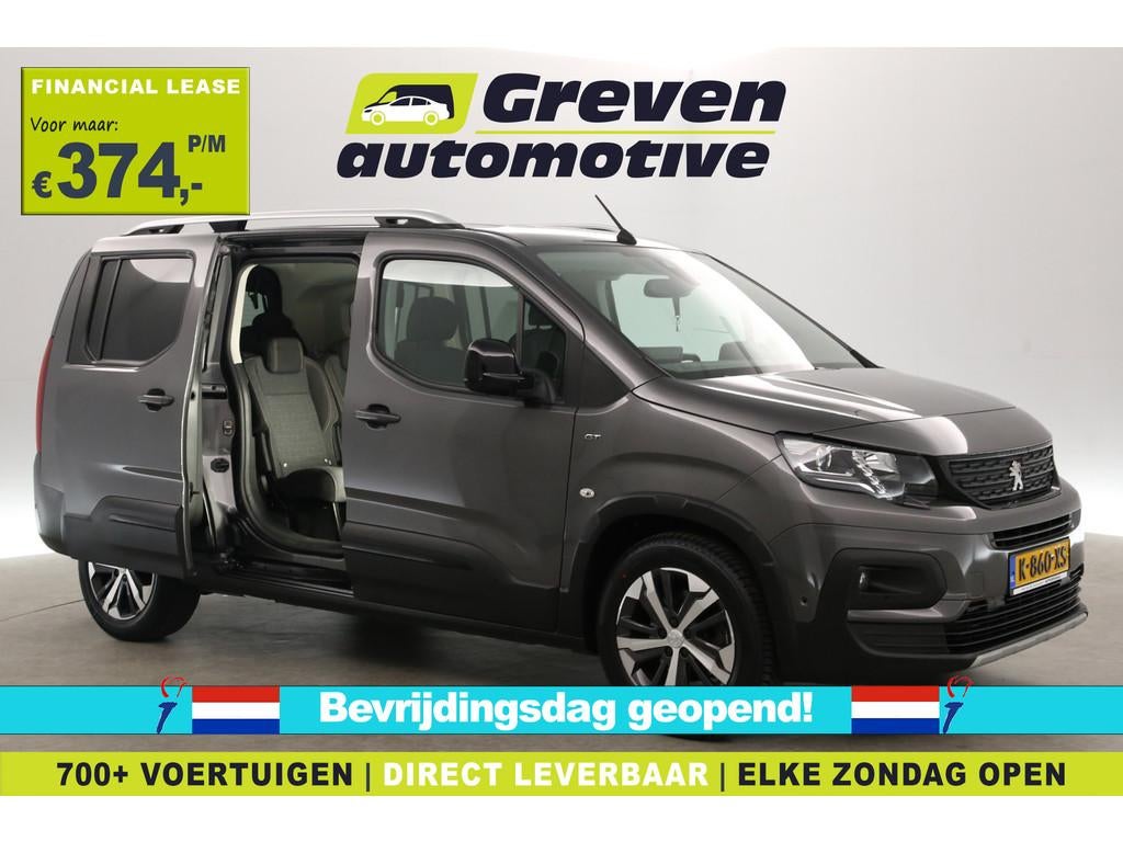 Peugeot Rifter 1.2 Puretech L2 GT 7p. 131PK | Aut. | Clima |, Stof, Gebruikt, Euro 6, 1199 cc