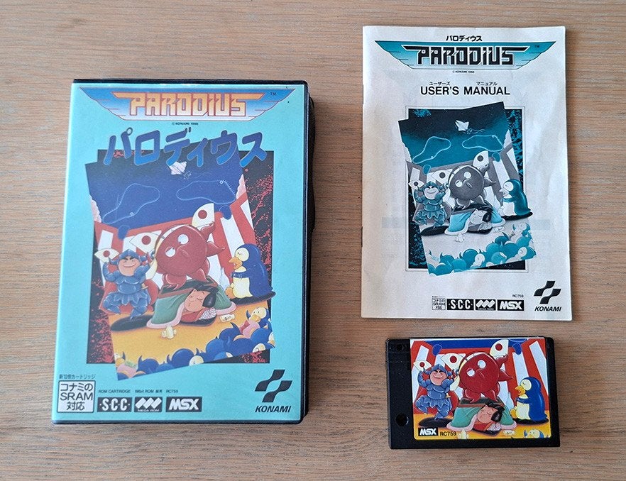 Parodius - MSX, 1 speler, Verzenden, Gebruikt, Vanaf 3 jaar