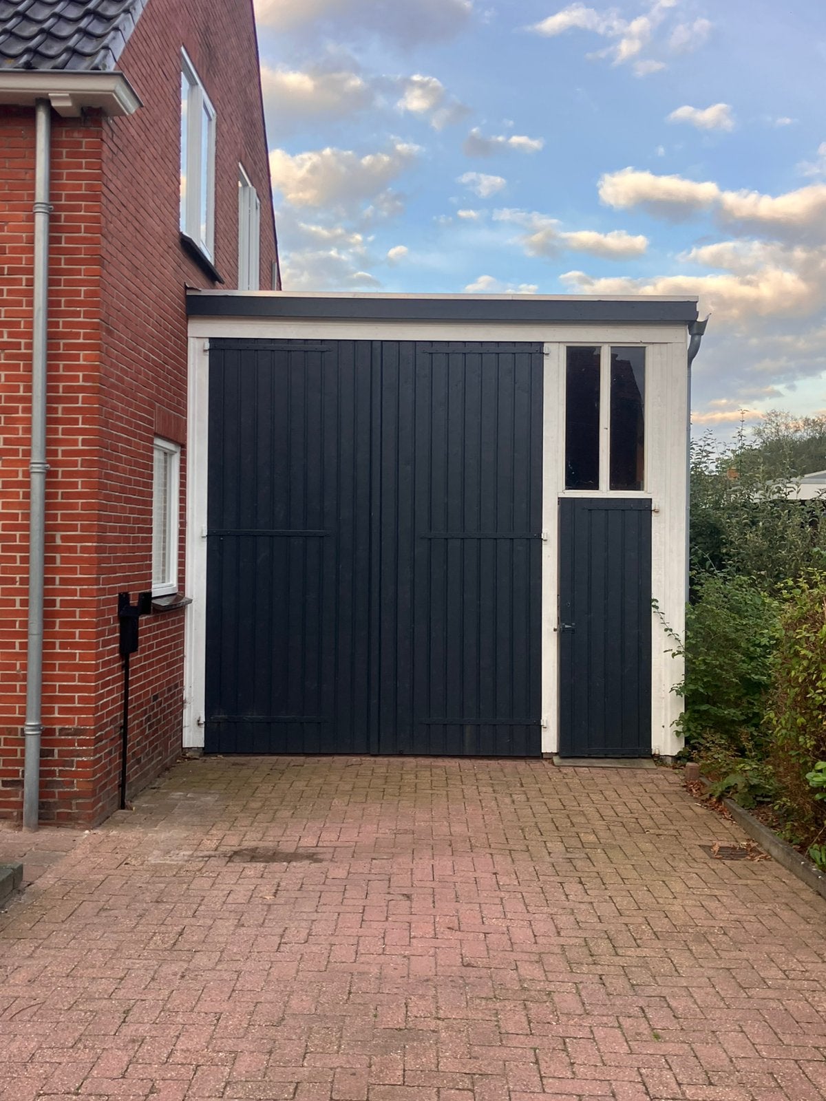 Openslaande deuren, Ophalen, Gebruikt, Buitendeur, Hout