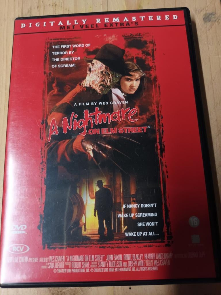 A Nightmare on Elm Street DVD - Digitally Remastered, Cd's en Dvd's, Dvd's | Horror, Vanaf 16 jaar, Ophalen of Verzenden, Gebruikt