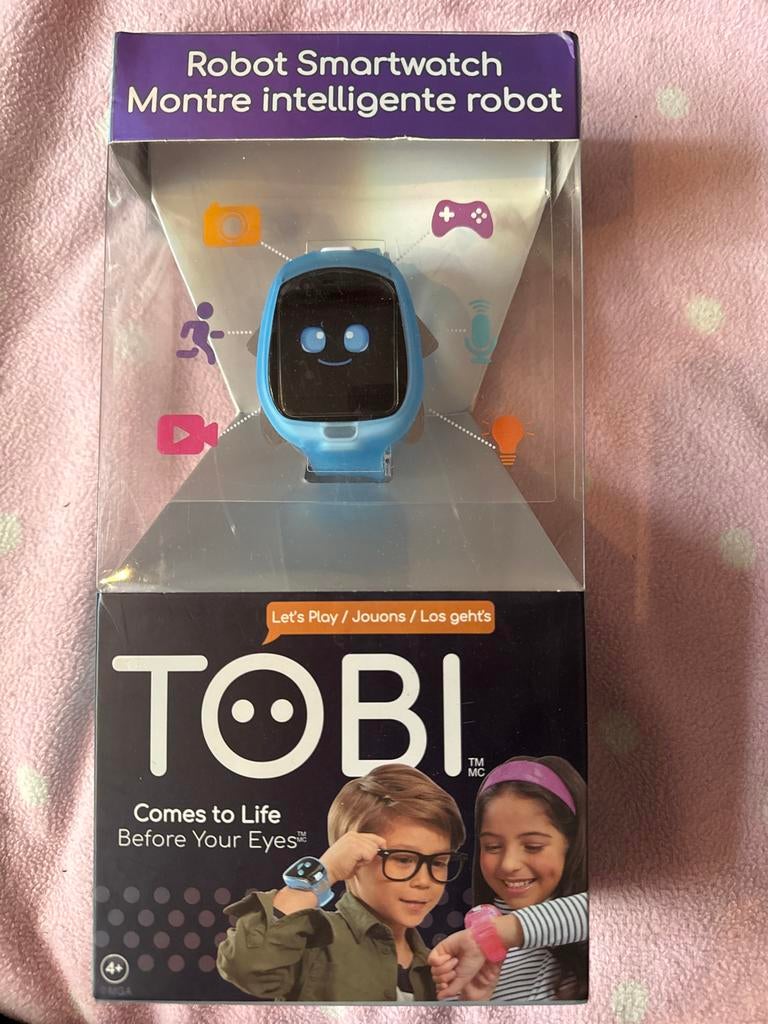 Tobi Robot Smartwatch - Blauw (Nieuw), Sieraden, Tassen en Uiterlijk, Smartwatches, Nieuw, Android, Blauw, Calorieverbanding, Waterdicht