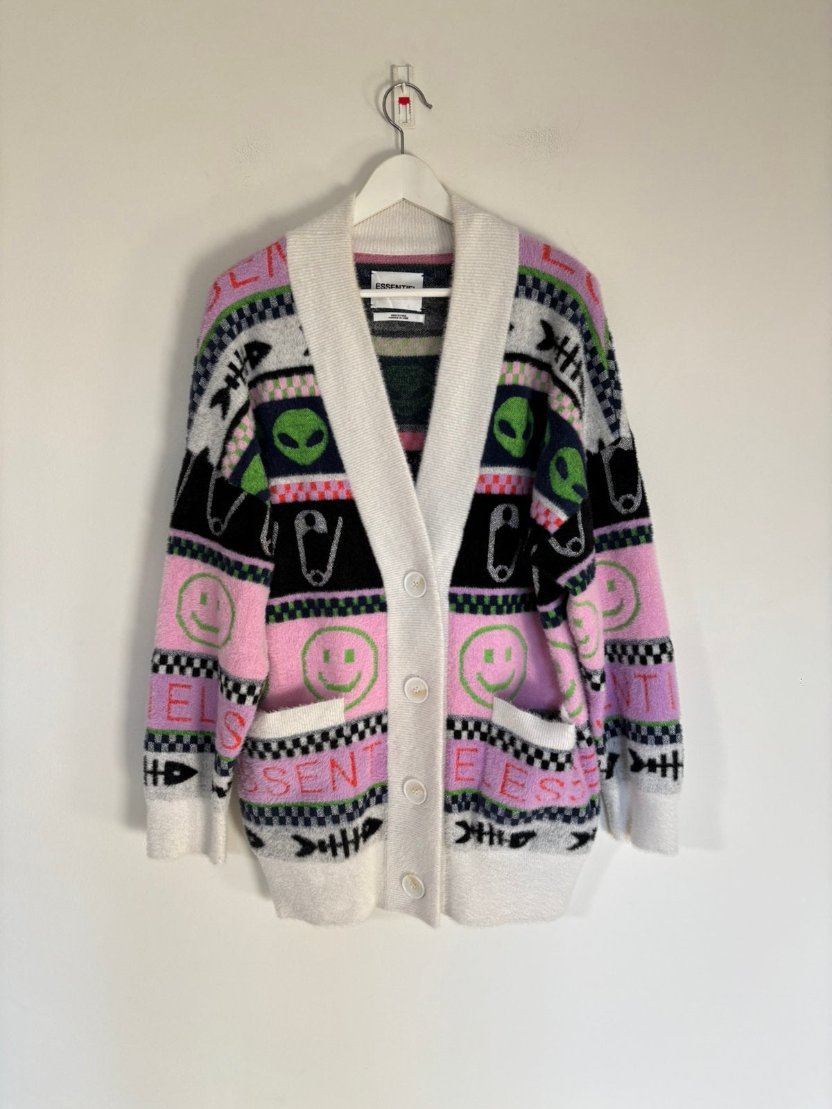 Fluffy vest Essentiel antwerp M/38, Ophalen of Verzenden, Zo goed als nieuw, Maat 38/40 (M)