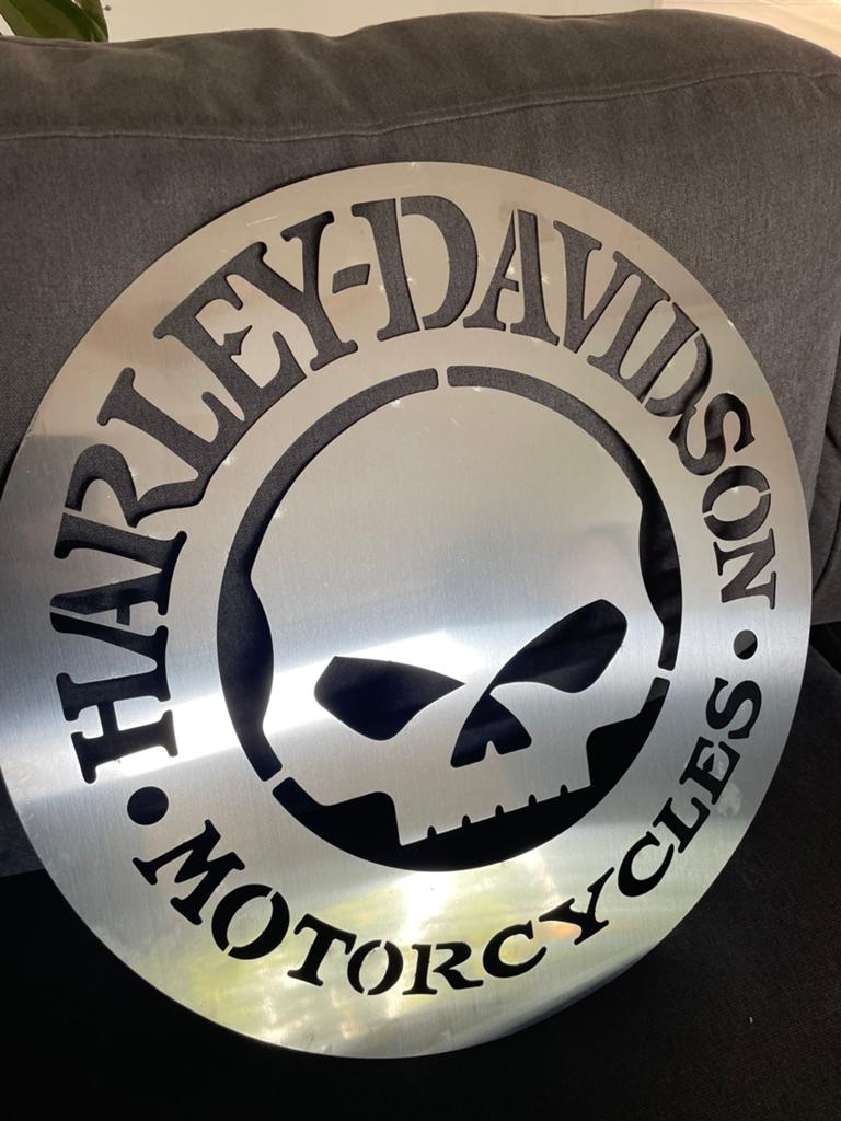 Harley Davidson wand decoratie en indian, Ophalen of Verzenden, Nieuw