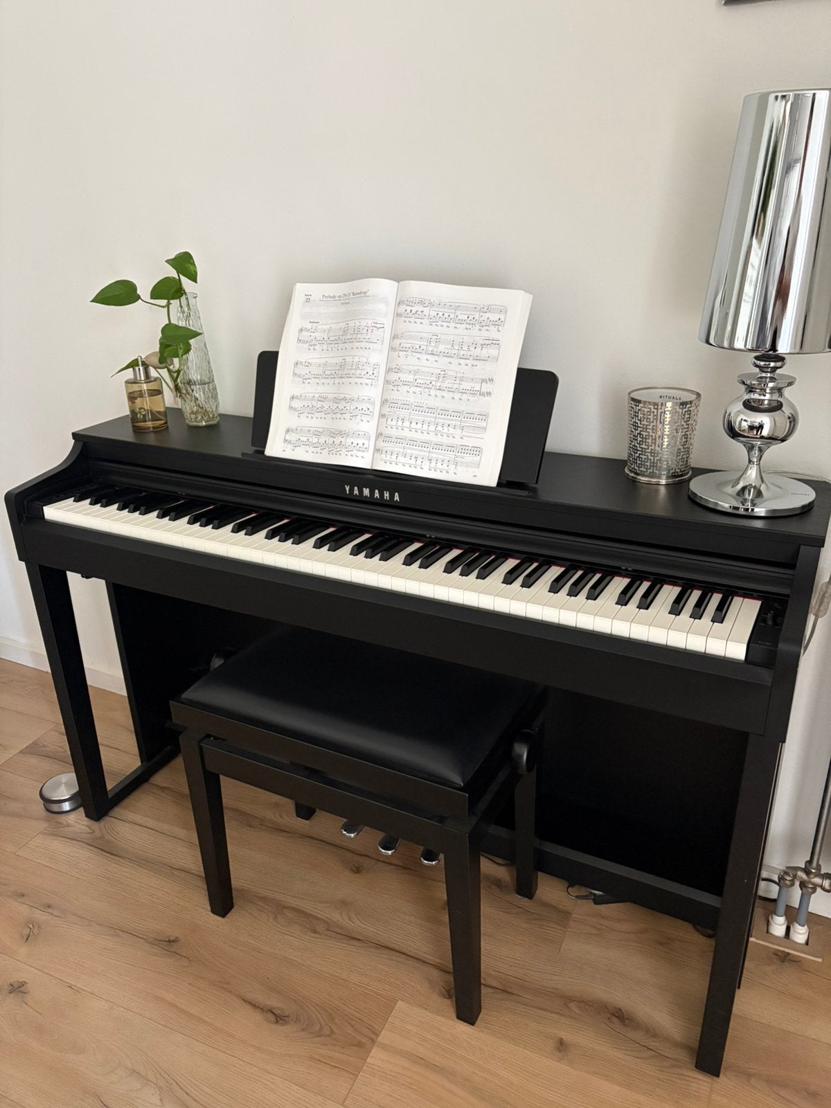 Yamaha Clavinova digitale piano, Ophalen, Zwart, Digitaal, Zo goed als nieuw