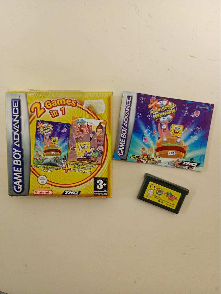 SpongeBob SquarePants games, Avontuur en Actie, 1 speler, Ophalen of Verzenden, Zo goed als nieuw