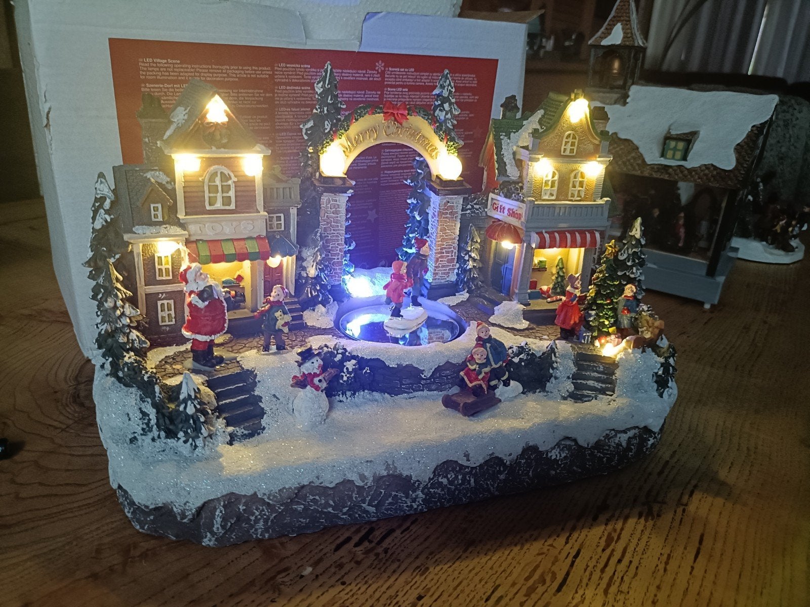 Mooi kerst tafereel, Diversen, Kerst, Ophalen of Verzenden