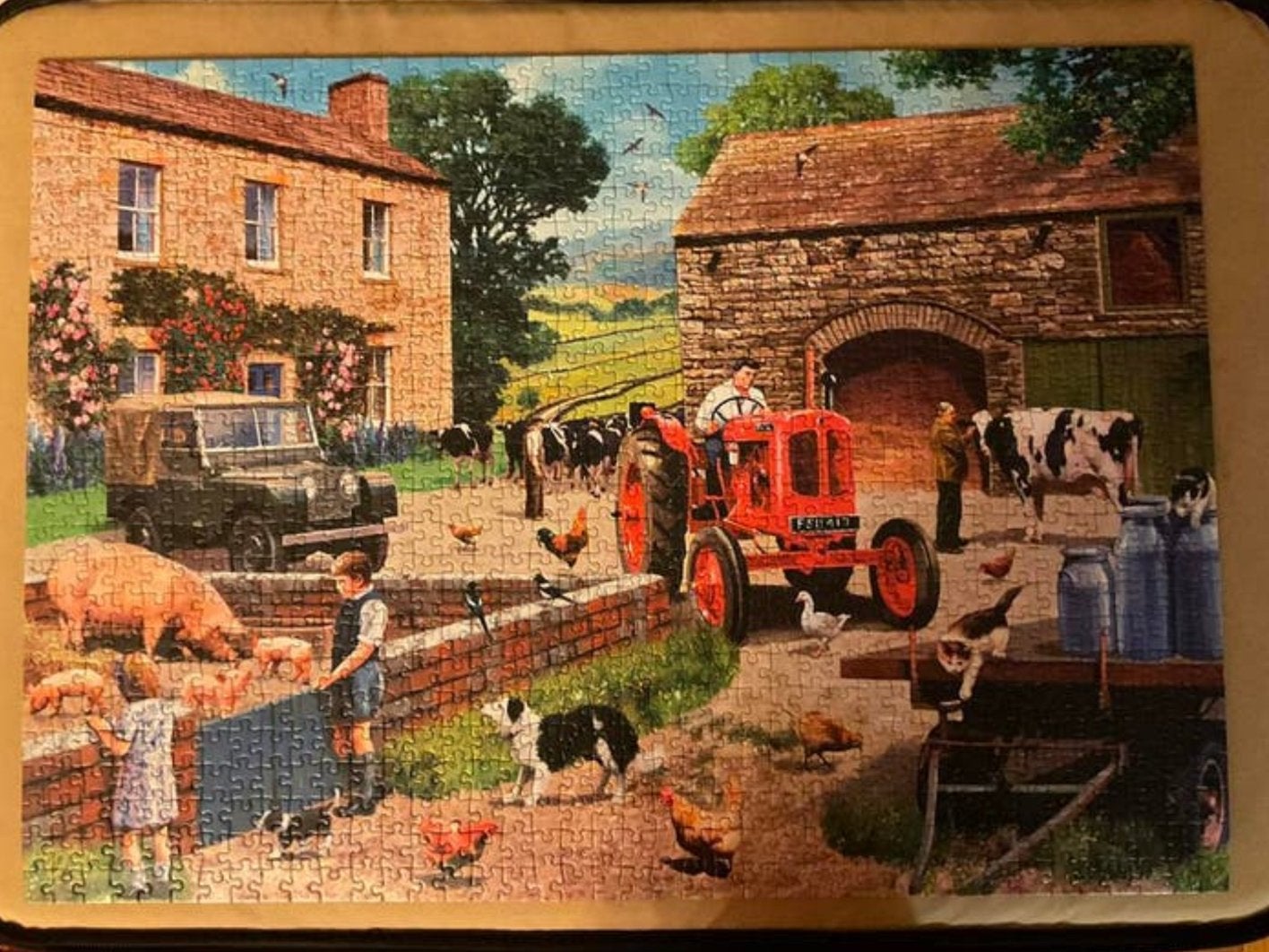 Gibsons - Life on the farm - Kevin Walsh - 1000 stukjes, Ophalen of Verzenden, 500 t/m 1500 stukjes, Zo goed als nieuw