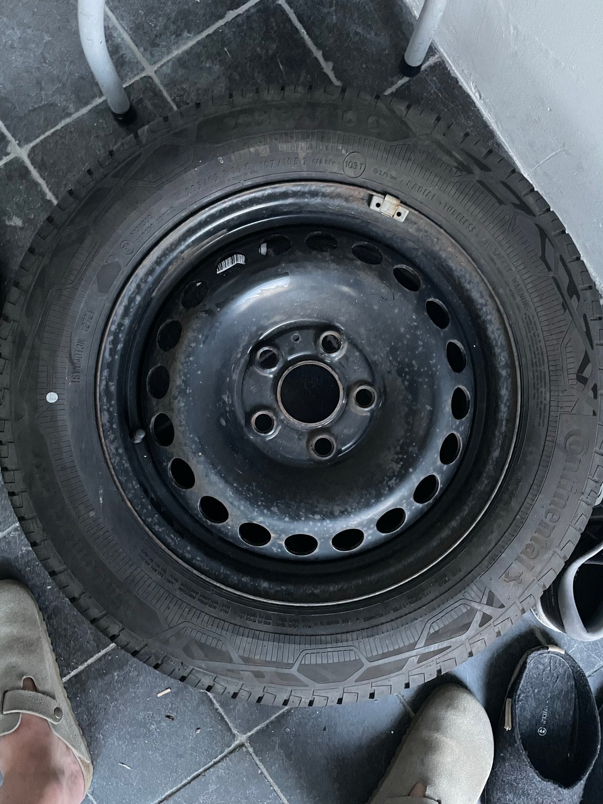 Reservewiel Volkswagen Transporter 2022, Ophalen, Bestelwagen, 16 inch, Banden en Velgen