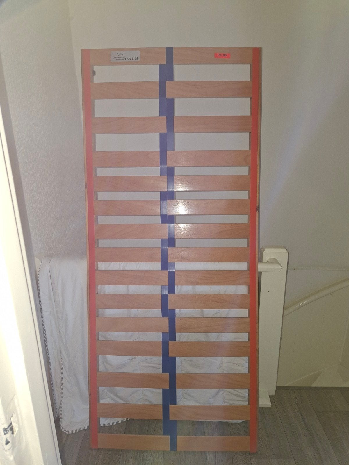 Lattenbodem 79x185 cm - Novalat, Ophalen, Gebruikt, 190 cm of minder, Bedbodem