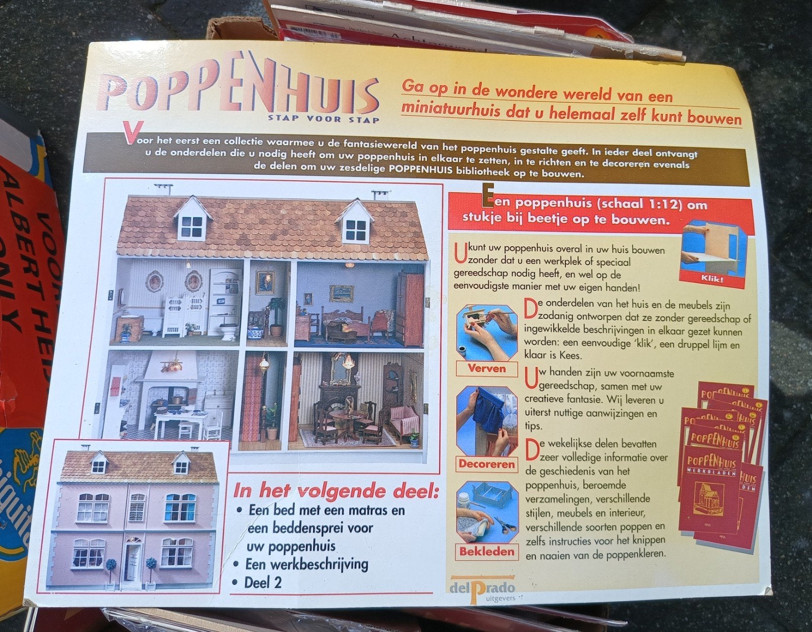 Del Prado Poppenhuis Stap voor Stap Collectie, Verzamelen, Poppenhuizen en Toebehoren, Ophalen of Verzenden