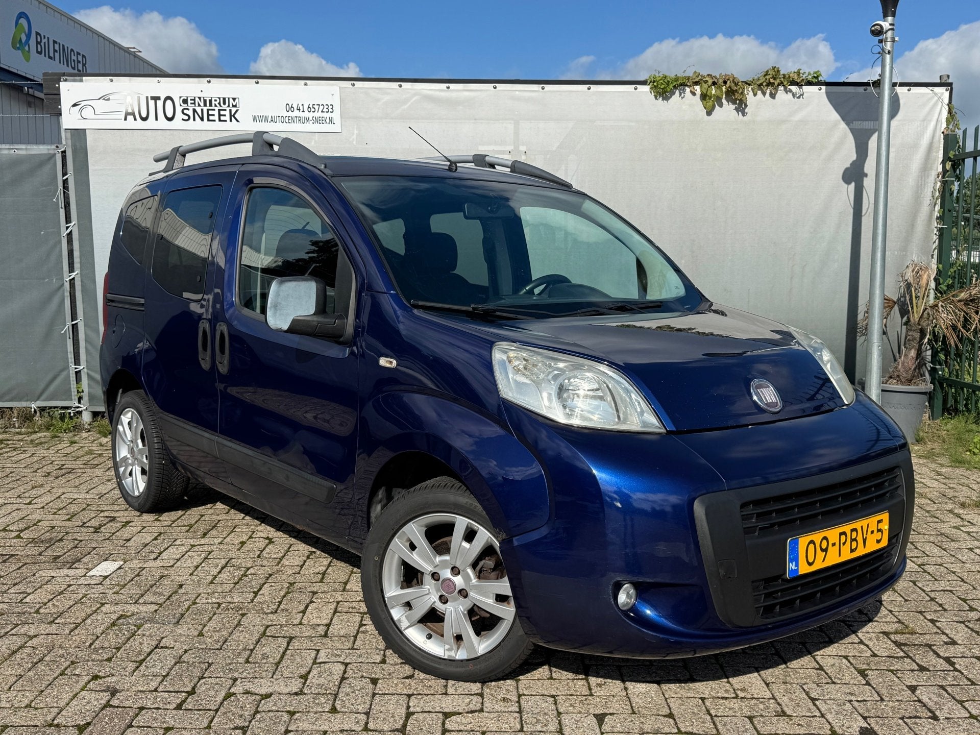 Fiat Qubo 1.4 Dynamic - Airco - PDC - 5 drs - APK 01-27, Auto's, Voorwielaandrijving, Zwart, 4 cilinders, Bedrijf