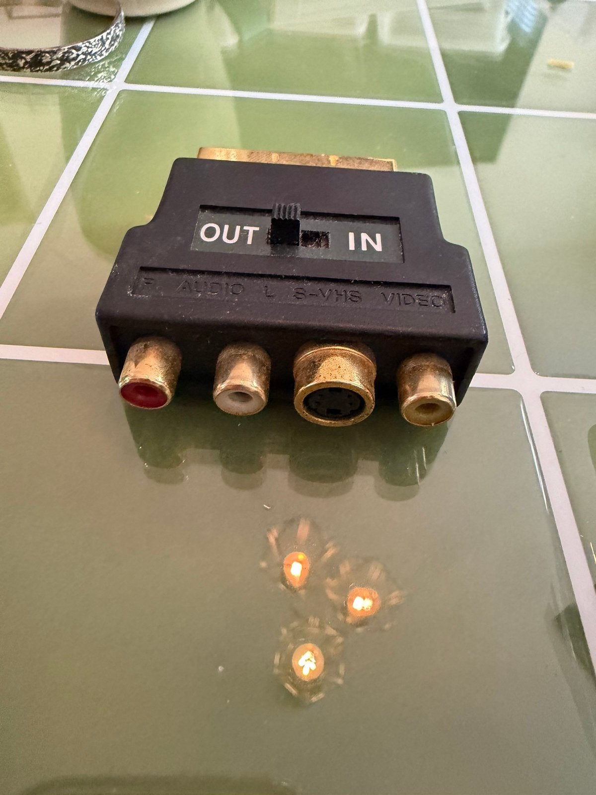 Q LINK SCART ADAPTOR, Ophalen of Verzenden, Gebruikt