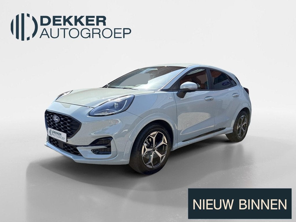 Ford Puma 1.0 EcoBoost Hybrid ST-Line Trekhaak winterpakket!, Auto's, Ford, Bedrijf, Te koop, Puma, ABS, Achteruitrijcamera, Airbags
