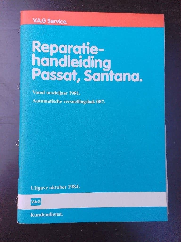 Vw Passat B2 Santana dealer werkplaatsboek Automaatbak 087, Ophalen of Verzenden, Gelezen, Volkswagen