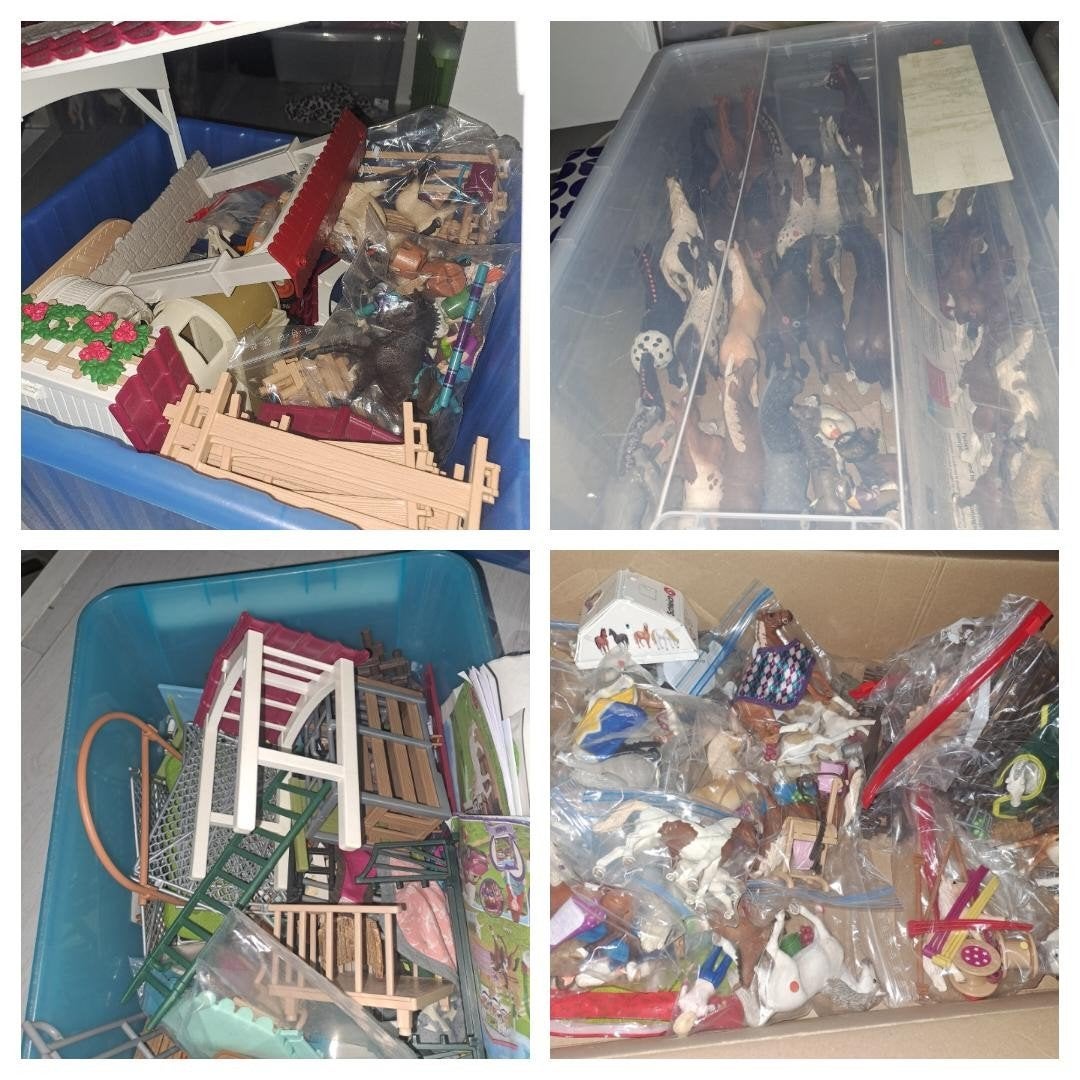 Grote schleich paarden collectie, Ophalen of Verzenden, Zo goed als nieuw