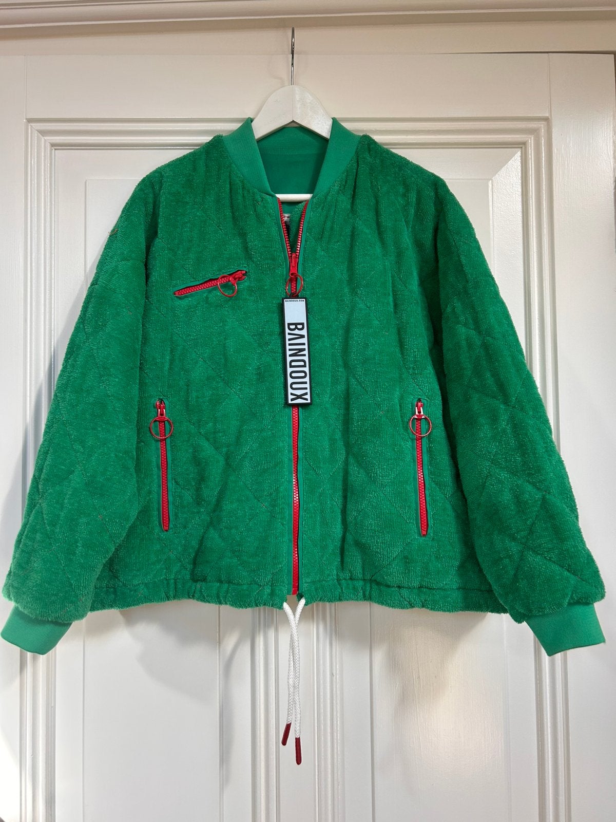 Baindoux Reversible Bomber-fotografisch print One Size Nieuw, Ophalen of Verzenden, Nieuw, Maat 42/44 (L), Groen