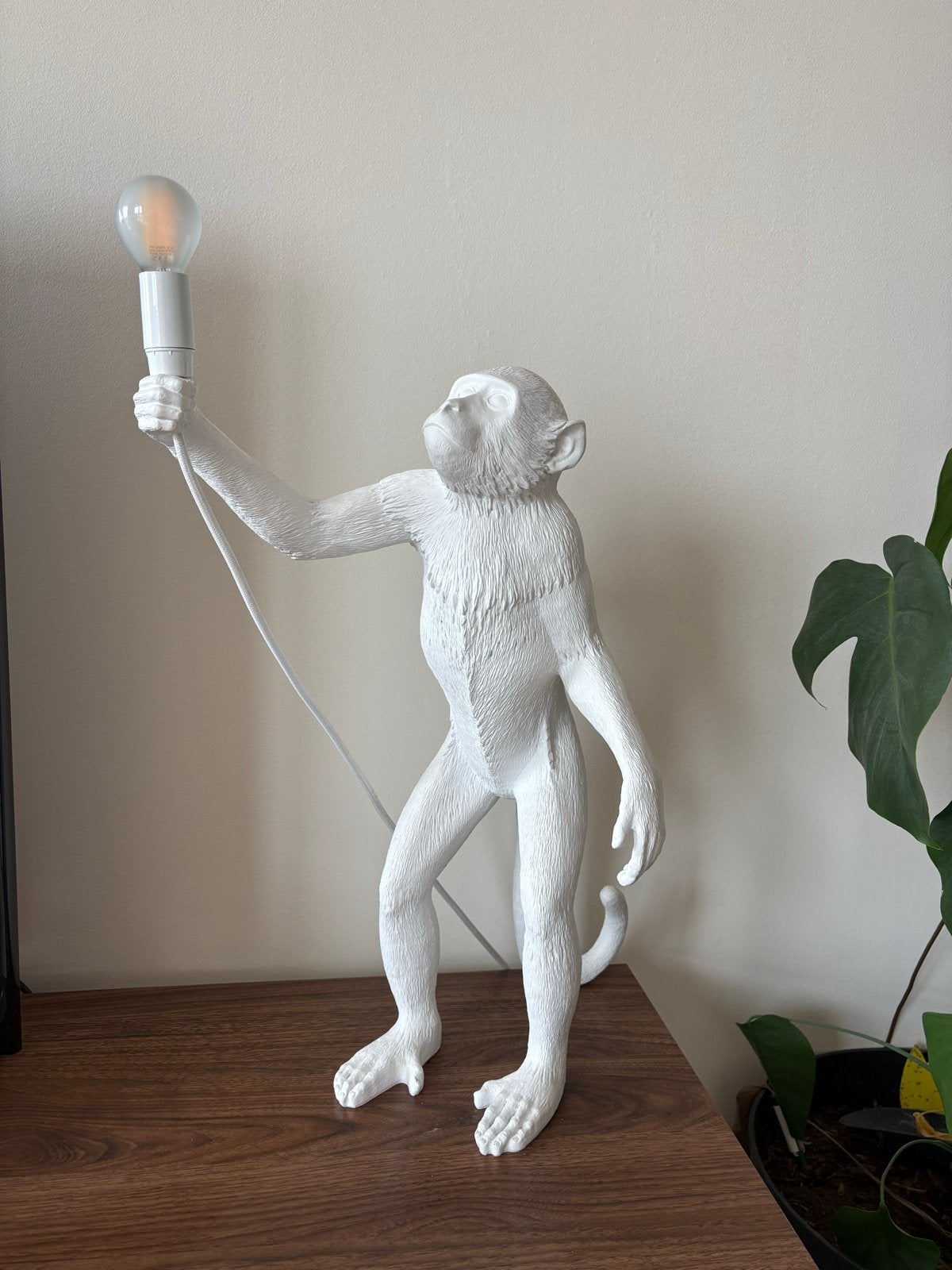 Seletti Aap Lamp, Ophalen, Wit, Overige merken, Gebruikt