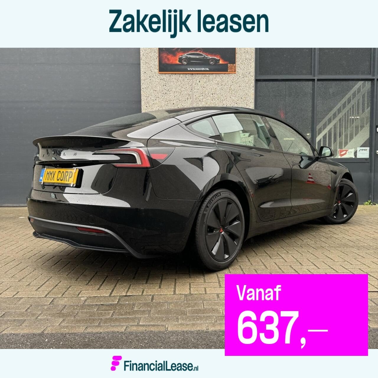 Tesla Model 3 Standard Range HIGHLAND + MMX PACK, Automaat, Achterwielaandrijving, Gebruikt, Overige carrosserieën