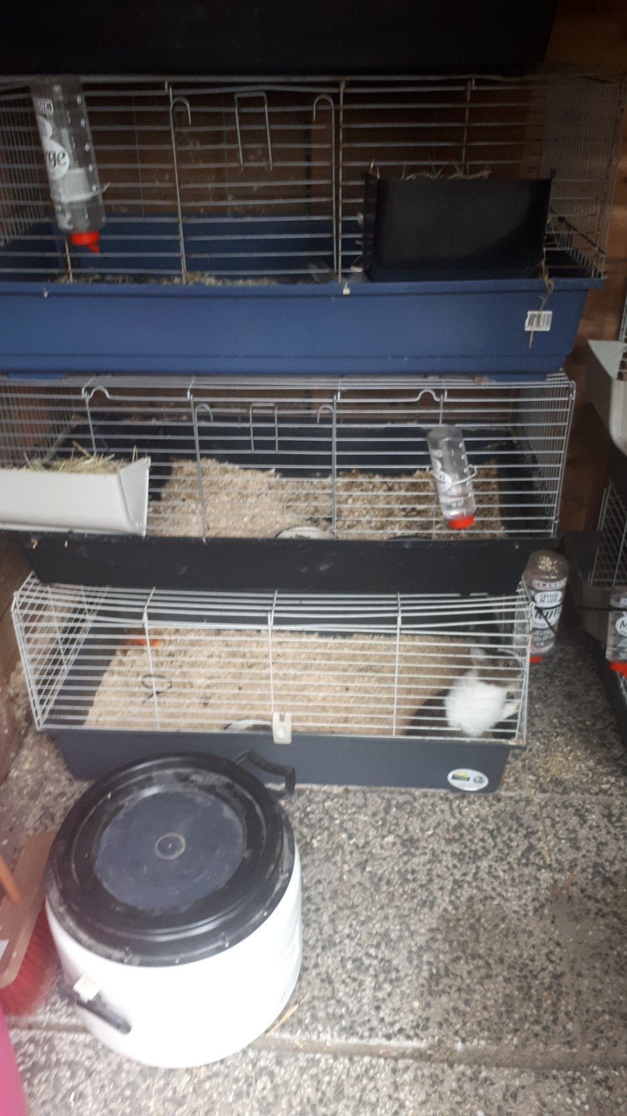 te koop 4 bennen kooien €15 per stuk, Dieren en Toebehoren, Ophalen, Minder dan 75 cm, Kooi, Minder dan 60 cm