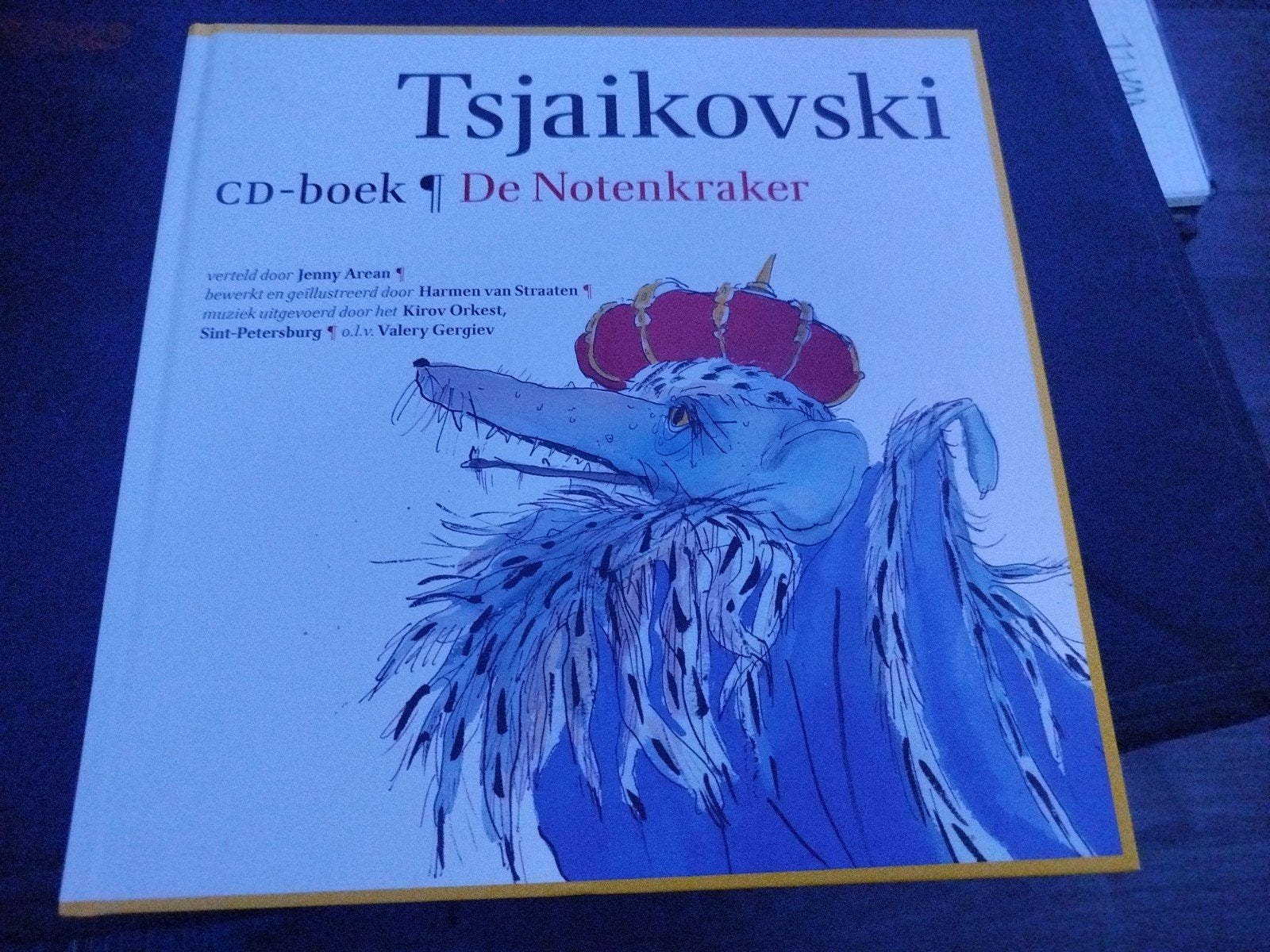 TSJAIKOVSKI NOTENKRAKER CD BOEK KIROV ORKEST SINT PETERSBURG, Boeken, 5 of 6 jaar, Fictie algemeen, Jongen of Meisje, Harmen van Straaten