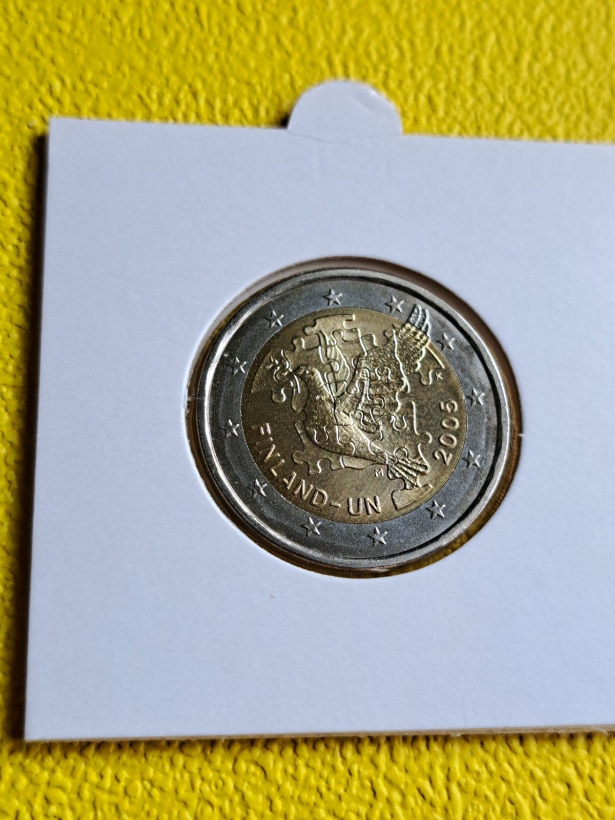 2 euro UNC Finland 2005 Lid VN, Postzegels en Munten, Munten | Europa | Euromunten, Ophalen of Verzenden, Finland, 2 euro