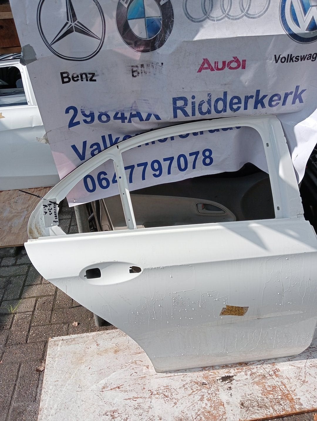 Mercedes A-203 Rechts Achter, Gebruikt, -, Deur, Ophalen of Verzenden