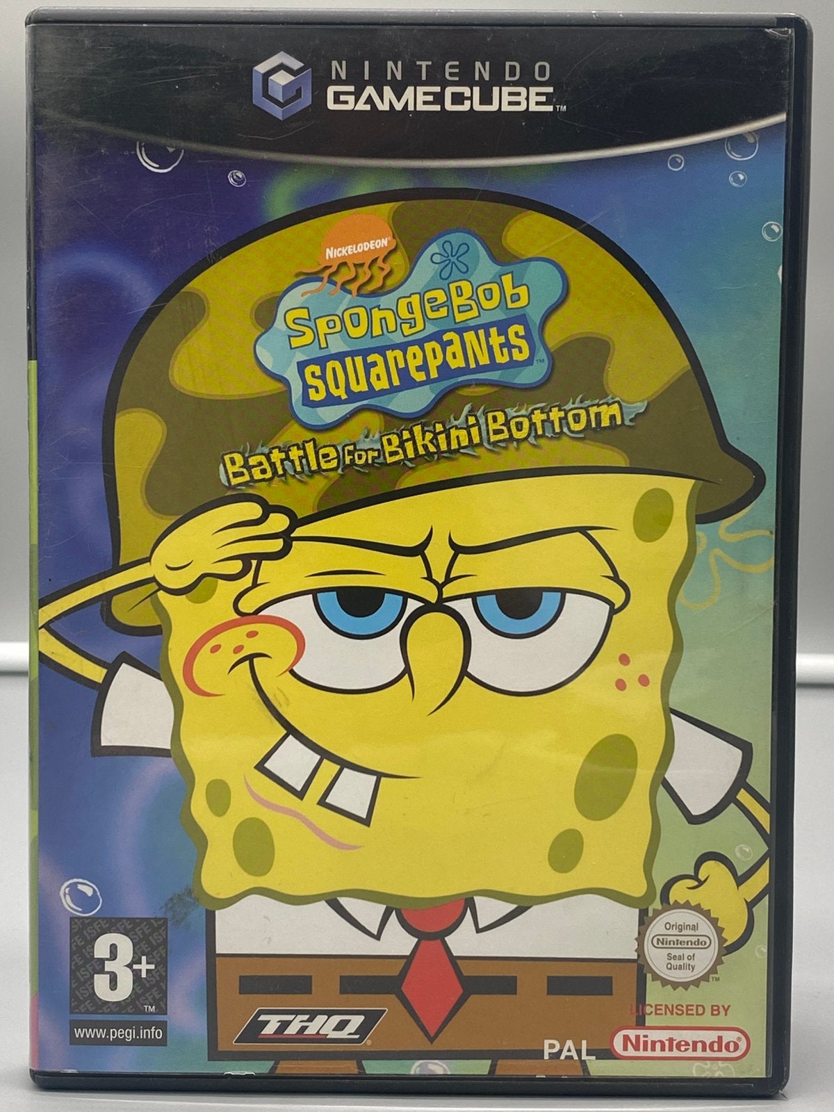 SpongeBob SquarePants: Battle for Bikini Bottom – GameCube, THQ, Nintendo, 1 speler, Ophalen of Verzenden, Zo goed als nieuw