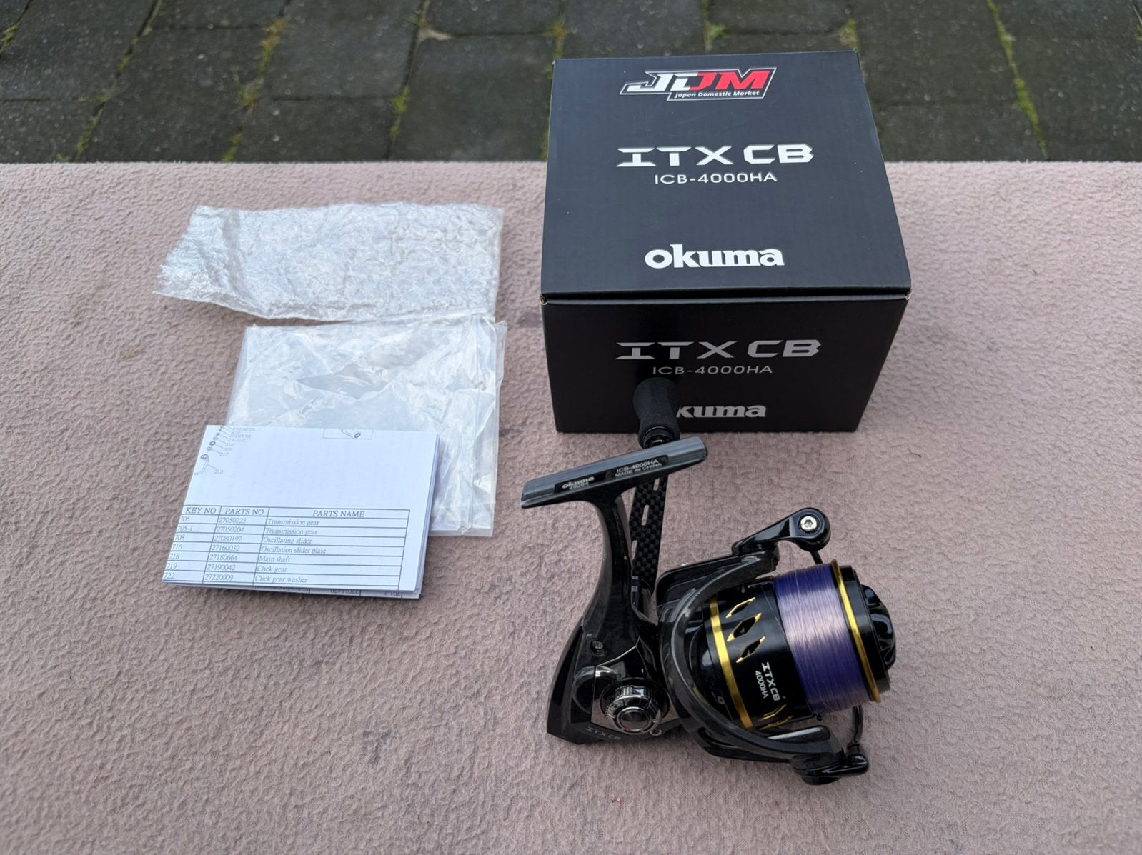 Nieuwe okima itx cb 4000ha molen / spinmolen, Ophalen of Verzenden, Nieuw, Molen