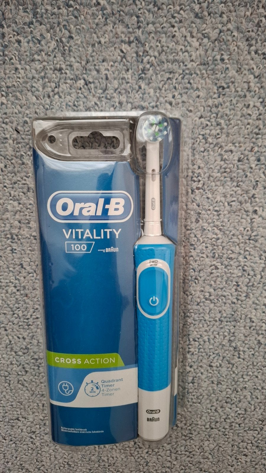 Oral b braun vitality elektrische tandenborstel nieuw, Ophalen of Verzenden, Nieuw, Tandenborstel
