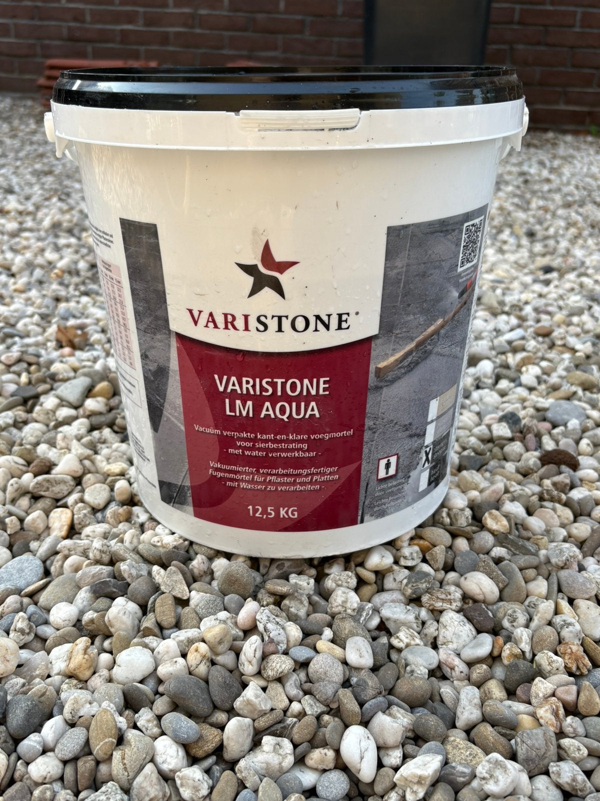 Varistone voegmortel 12,5 KG NIEUW!, Ophalen, Nieuw, Grijs