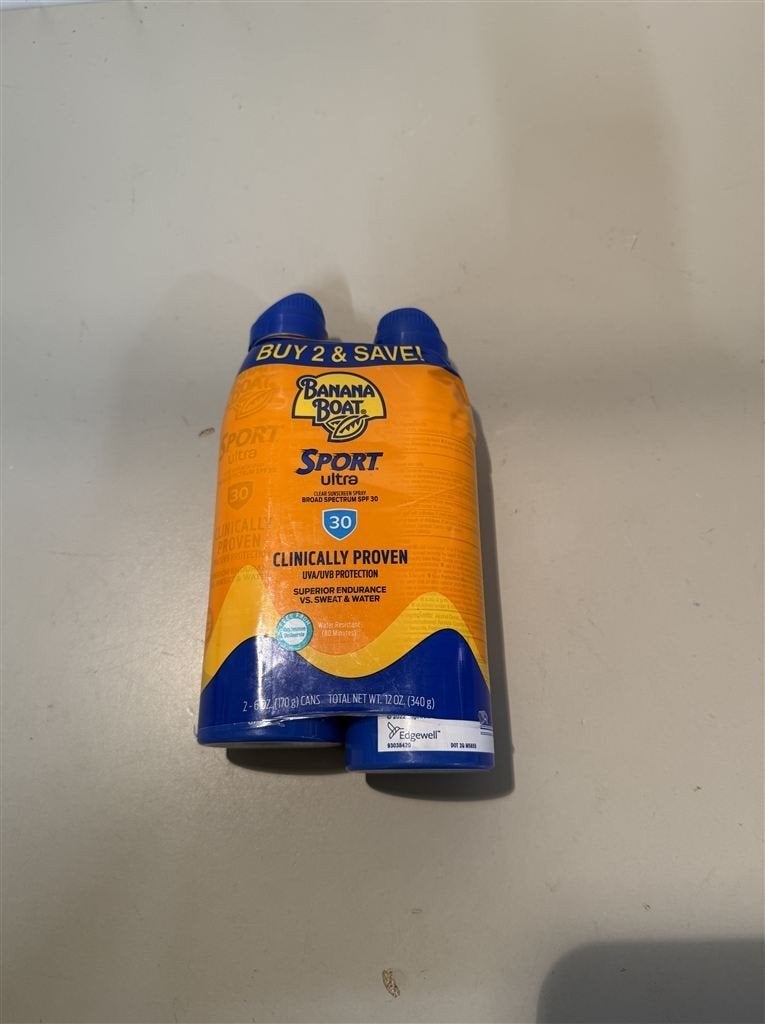 Banana Boat Ultra Sport Clear Zonnebrandspray SPF 30, Sieraden, Tassen en Uiterlijk, Uiterlijk | Lichaamsverzorging, Ophalen of Verzenden