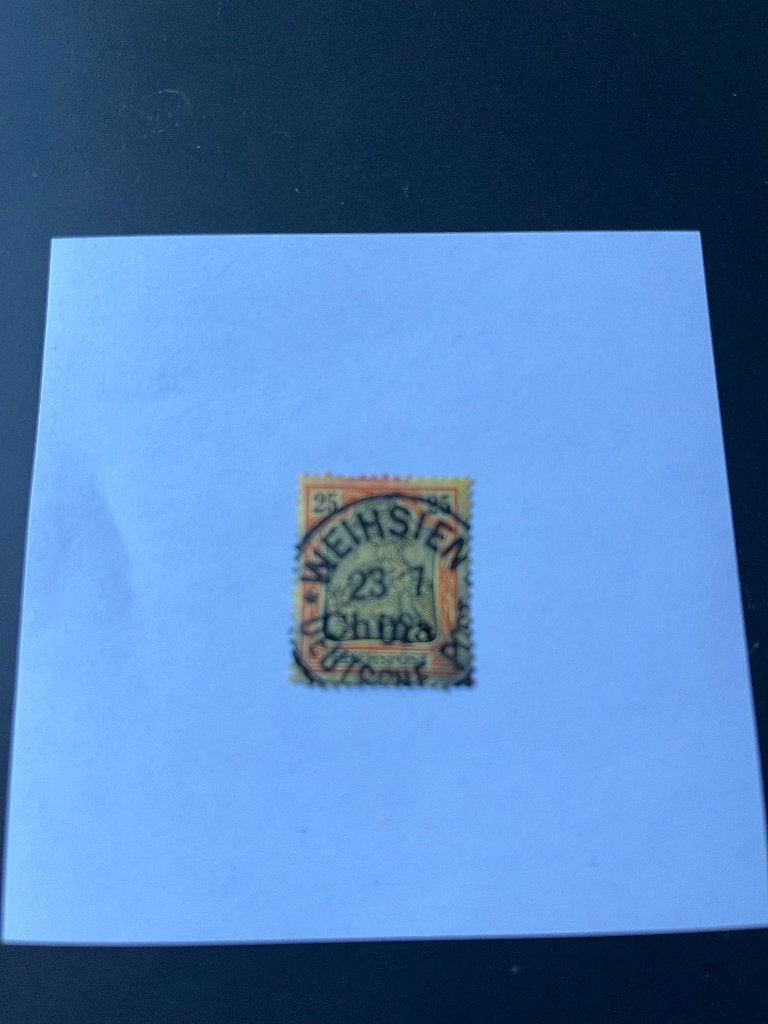 Deutsche Post China 19 gestemp kolonie Deutsches Reich €4,50, Postzegels en Munten, Ophalen of Verzenden, Duitse Keizerrijk, Gestempeld