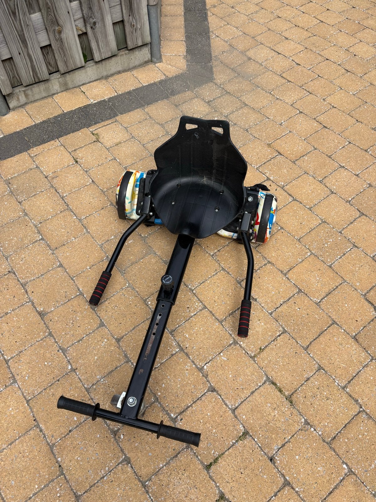 Hoverboard met zitje en oplader, Ophalen, Gebruikt, Elektrische step (E-scooter)